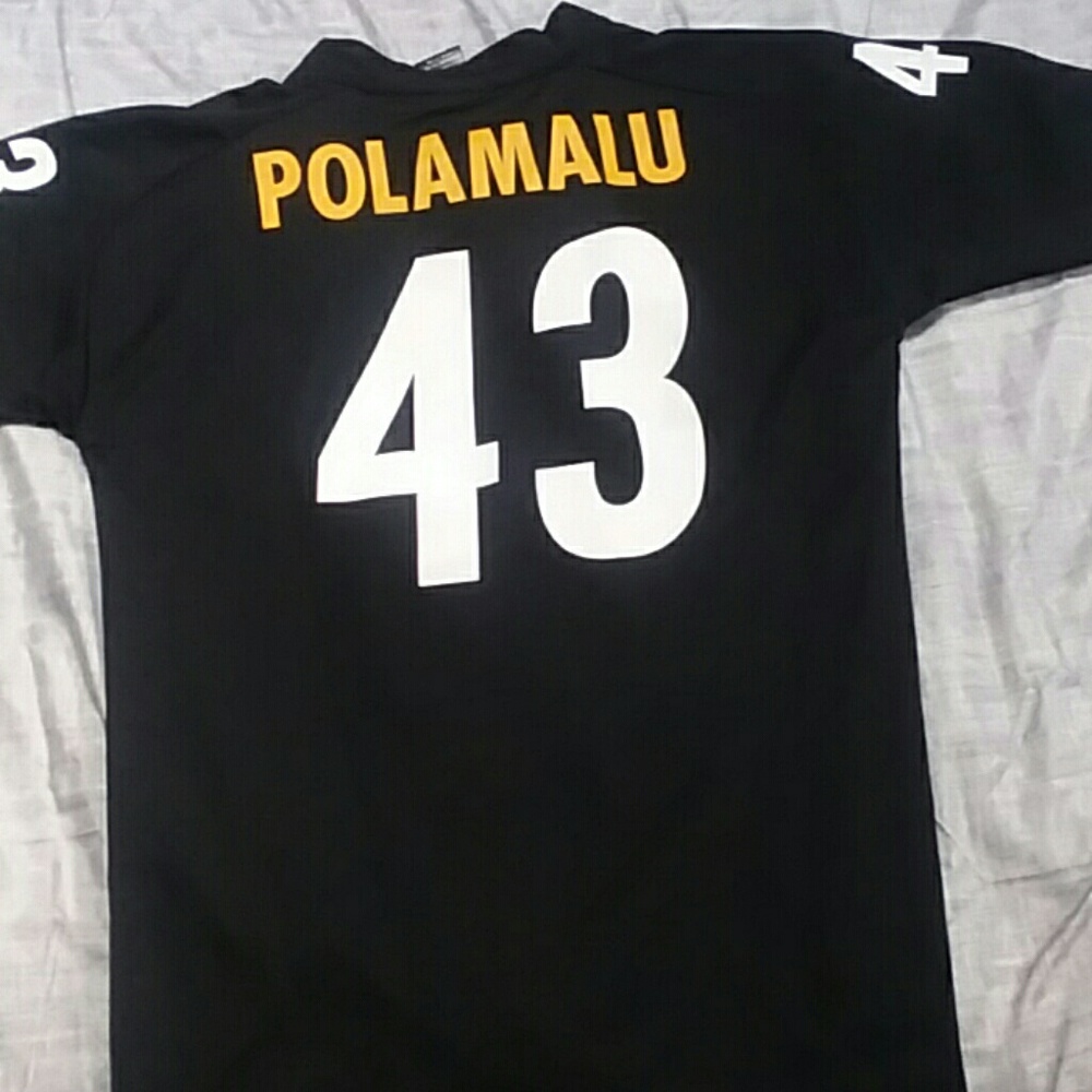 NFL PIITSBURG STEELERS #43 TONY POLAMALU